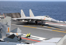 China unveils amphibious assault ship that can launch fighter jets