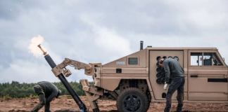 Defenture demos Viper mortar vehicle in live-fire trial