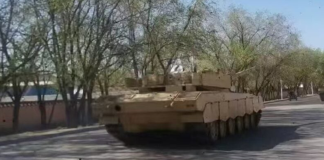 China develops hybrid-powered tank