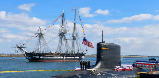 US Navy commissions fast-attack submarine USS Massachusetts