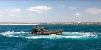 US Marines test ‘cruise control’ swim feature on amphibious vehicle prototype