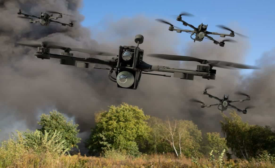 DRONES SWARM WARFARE DRONES SWARM WARFARE