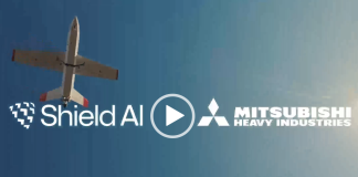 Mitsubishi and Shield AI complete autonomous flight tests in Japan SHIELD MITSUBISHI